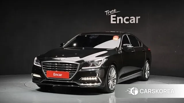 Genesis G80 2018 Черный из Кореи