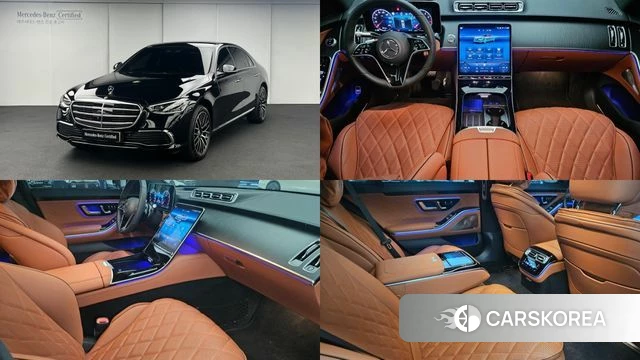 Mercedes-Benz S-Class W223 2026 Черный из Кореи