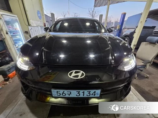Hyundai Ionic 6 2022 Черный из Кореи