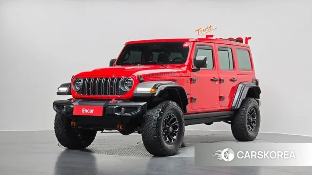 Jeep Wrangler (JL) 2020 Красный из Кореи