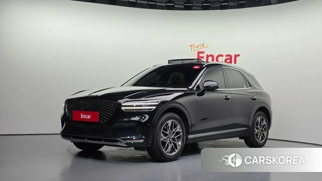 Genesis GV70 2021 Черный из Кореи