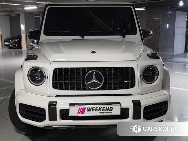 Mercedes-Benz G-Class W463b 2021 Белый из Кореи