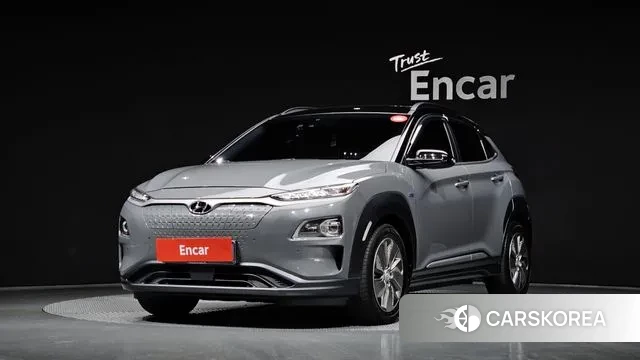 Hyundai Kona Electric 2020 Серебристо-серый из Кореи