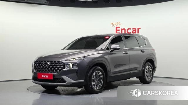 Hyundai The New Santa Fe 2022 Серый из Кореи