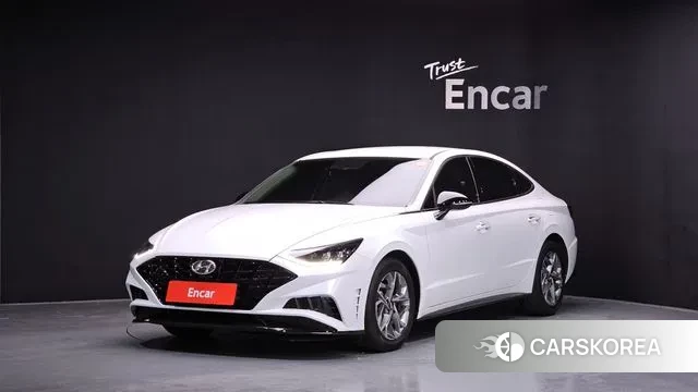 Hyundai Sonata (DN8) 2021 Белый из Кореи
