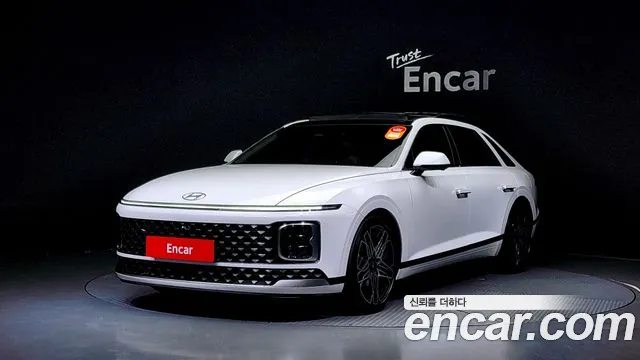 Hyundai Grandeur (GN7) 2023 Белый из Кореи