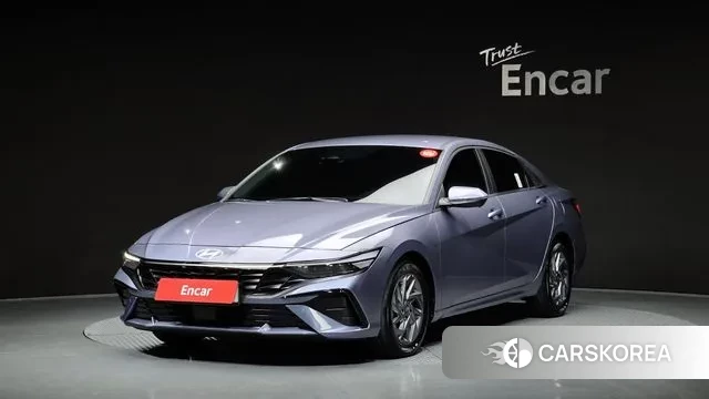 Hyundai The New Avante (CN7) 2023 Синий из Кореи