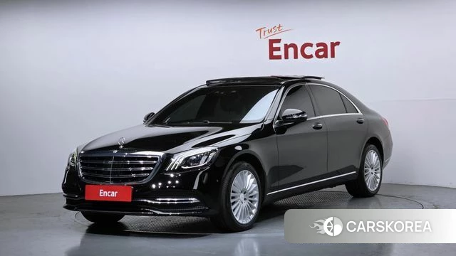 Mercedes-Benz S-Class W222 2019 Черный из Кореи