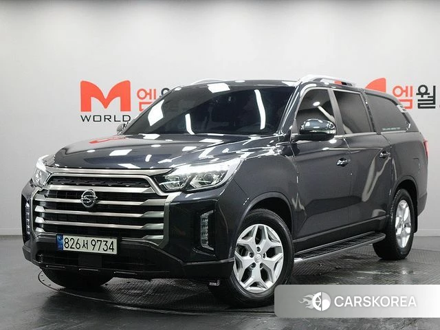 Ssangyong The New Rexton Sport 2022 Серый из Кореи