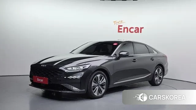 Kia K8 Hybrid 2023 Серый из Кореи