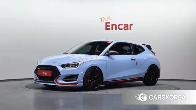 Hyundai Veloster (JS) 2020 Светло-серебряный цвет из Кореи