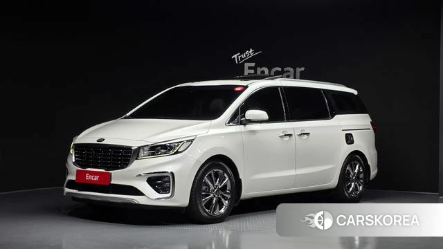 Kia The New Carnival 2018 Белый из Кореи
