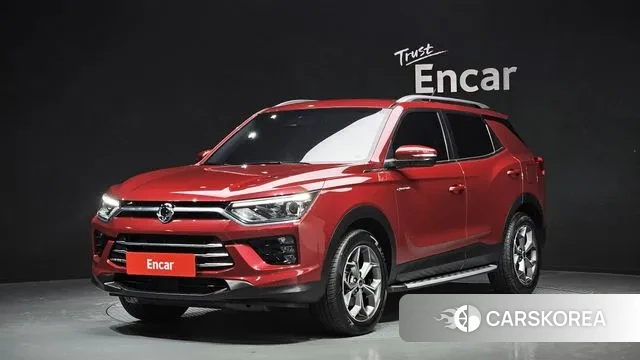 Ssangyong Beautiful Korando 2021 Красный из Кореи