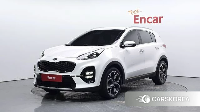 Kia Sportage The Bold 2018 Белый из Кореи