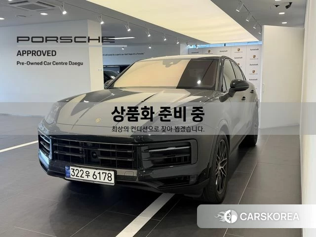 Porsche Cayenne (PO536) 2024 Черный из Кореи