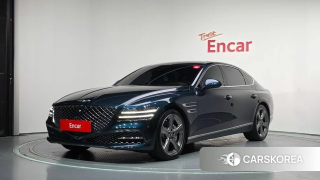 Genesis G80 (RG3) 2022 Синий нефрит из Кореи