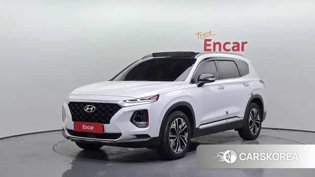 Hyundai Santa Fe TM 2018 Белый из Кореи