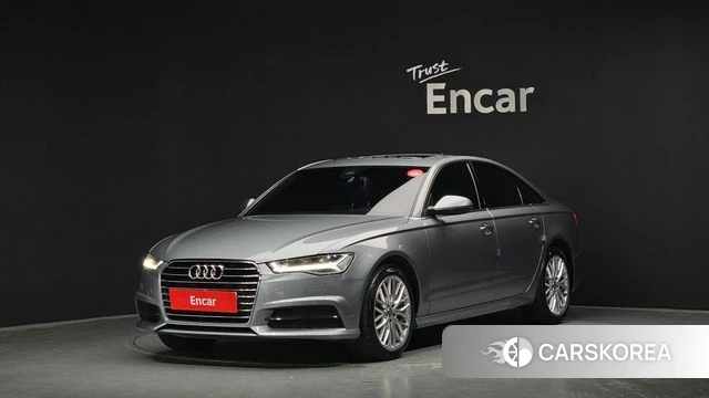 Audi New A6 2018 Серебристо-серый из Кореи