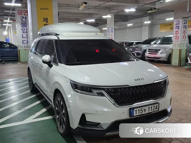 Kia Carnival 4th generation 2021 Белый из Кореи