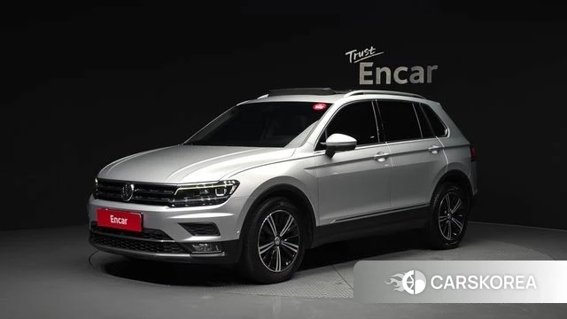 Volkswagen Tiguan second Generation 2018 Серебряный из Кореи