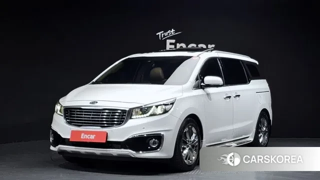 Kia All New Carnival 2018 Белый из Кореи