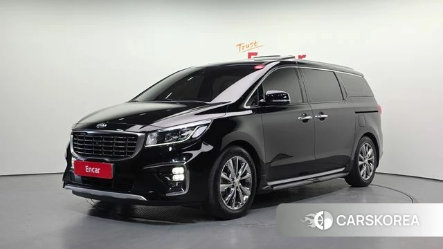 Kia The New Carnival 2018 Черный из Кореи