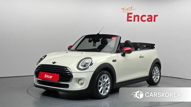Mini Cooper Convertible 2019 Жемчужный цвет из Кореи