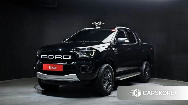 Ford Ranger 3rd Generation 2021 Черный из Кореи