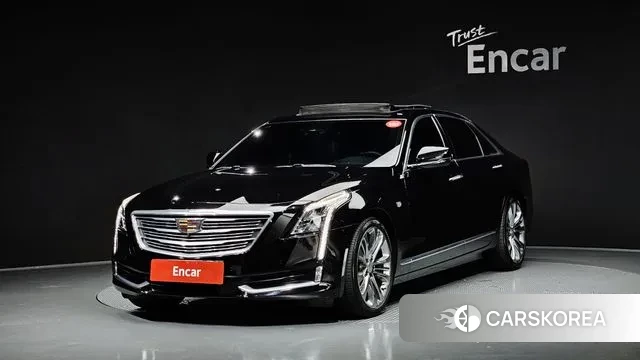 Cadillac CT6 2018 Черный из Кореи