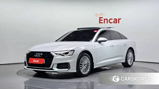 Audi A6 (C8) 2021 Белый из Кореи