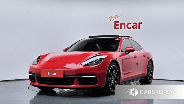 Porsche Panamera (971) 2019 Красный из Кореи