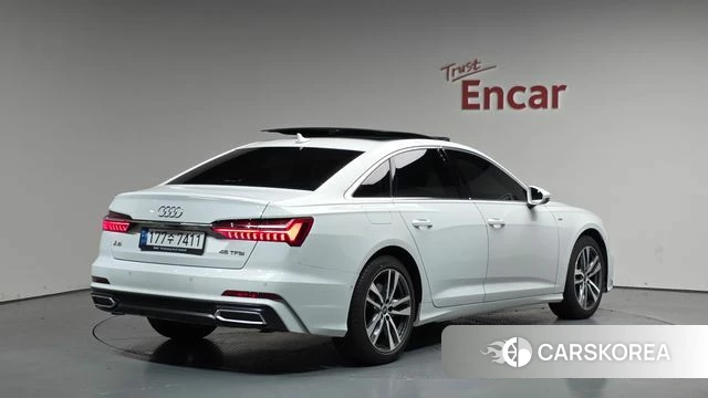 Audi A6 (C8) 2022 Белый из Кореи