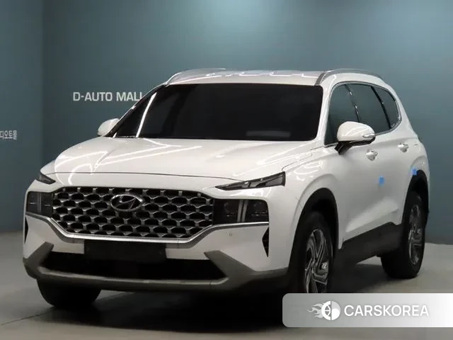 Hyundai The New Santa Fe 2021 Белый из Кореи