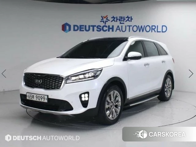 Kia The New Sorento 2018 Белый из Кореи