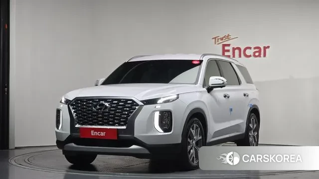 Hyundai Palisade 2021 Белый из Кореи