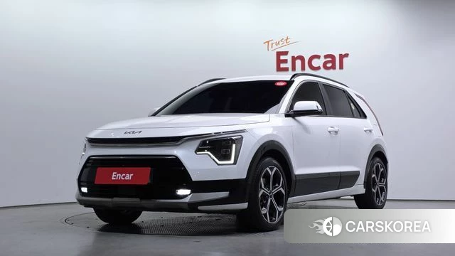 Kia Di Ol Nu Niro 2022 Белый из Кореи