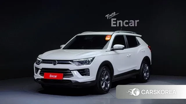 Ssangyong Beautiful Korando 2020 Белый из Кореи