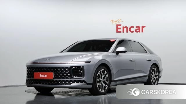 Hyundai Grandeur Hybrid (GN7) 2023 Серебристо-серый из Кореи