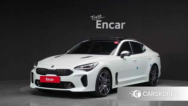 Kia Stinger Meister 2021 Белый из Кореи