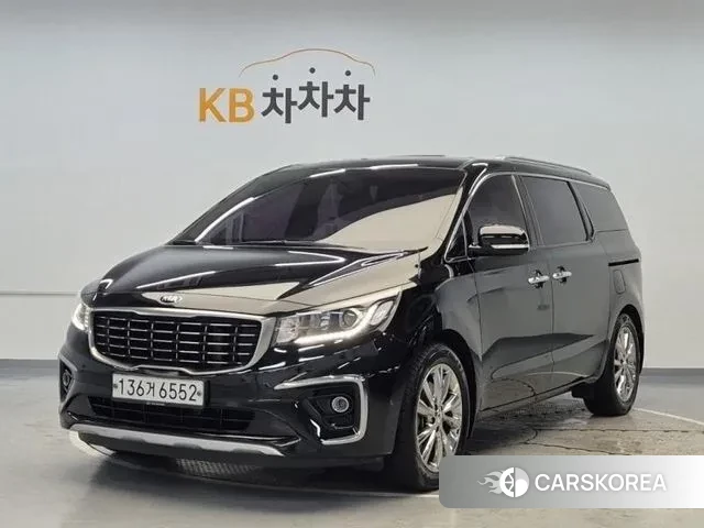 Kia The New Carnival 2019 Черный из Кореи