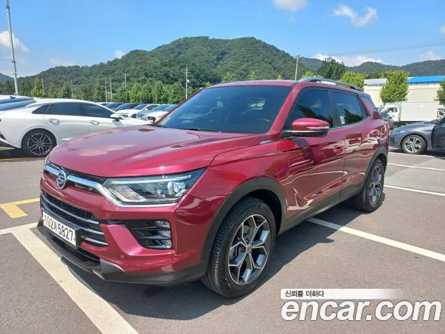 Ssangyong Beautiful Korando 2020 Красный из Кореи
