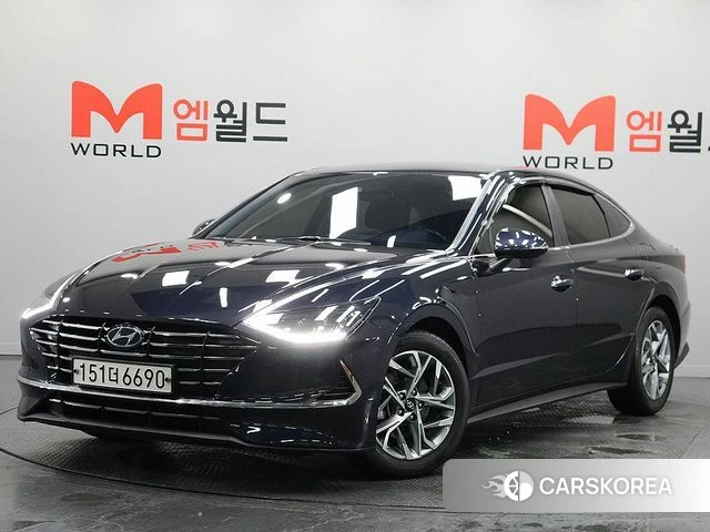 Hyundai Sonata (DN8) 2020 Синий из Кореи