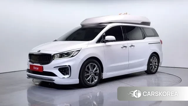 Kia The New Carnival 2019 Белый из Кореи