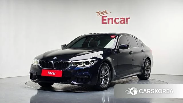 BMW 5 Series (G30) 2019 Черный из Кореи