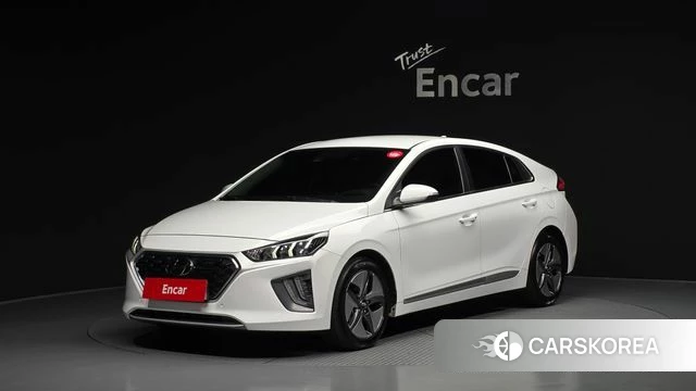 Hyundai The New Ionic Hybrid 2019 Белый из Кореи