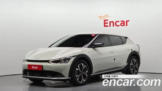 Kia EV6 2021 Серебристо-серый из Кореи