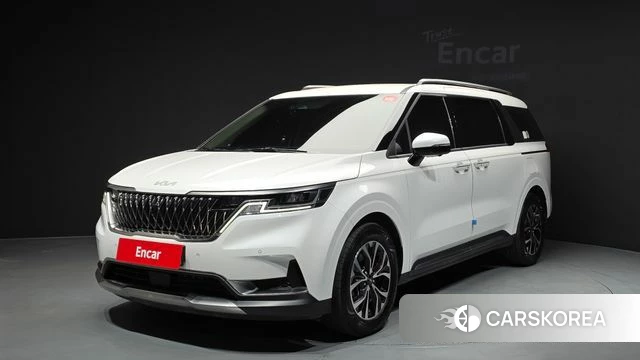 Kia Carnival 4th generation 2023 Белый из Кореи
