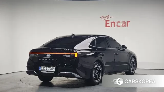 Hyundai Sonata D Edge (DN8) 2024 Черный из Кореи