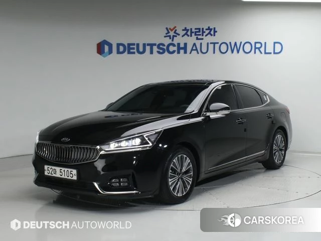 Kia All New K7 Hybrid 2018 Черный из Кореи