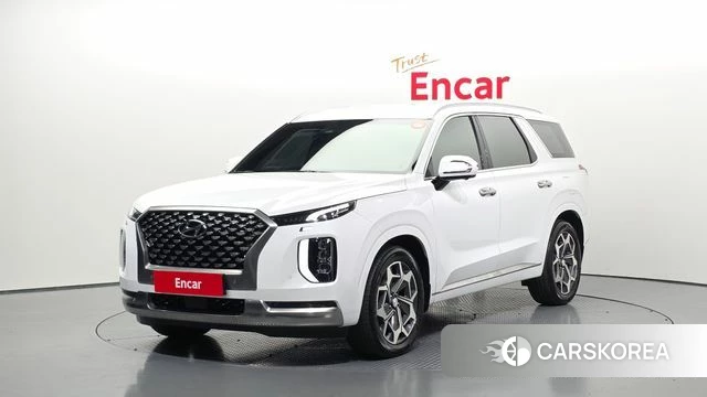 Hyundai Palisade 2022 Белый из Кореи